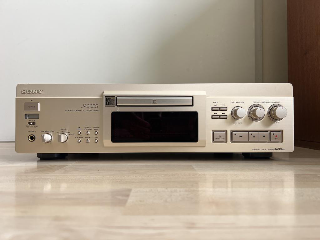 Sony MDS-JA30ES Minidisc recorder., Enlèvement ou Envoi, Enregistreur MiniDisc