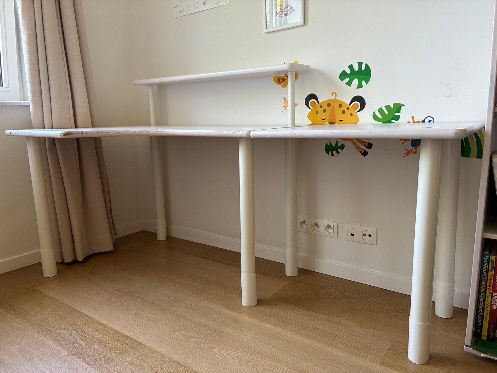 Flexa kinderbureau, Huis en Inrichting, Bureaus, Ophalen, Gebruikt, Scandinavisch, Hout