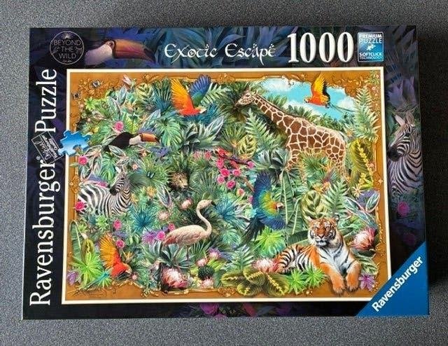 puzzle de 1000 pièces, Enlèvement, 500 à 1500 pièces, Comme neuf, Puzzle