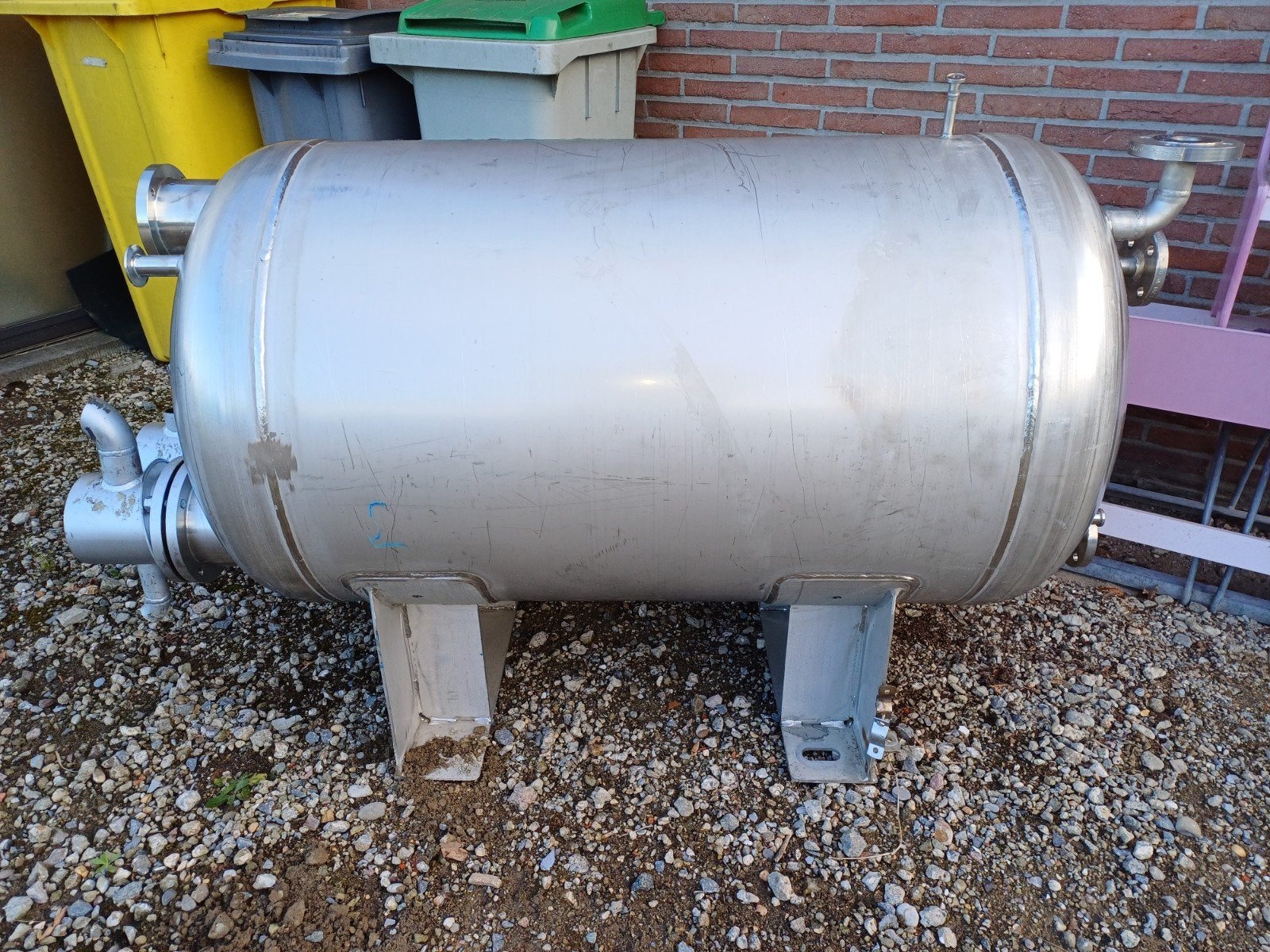 Rvs stoomvat 324liter