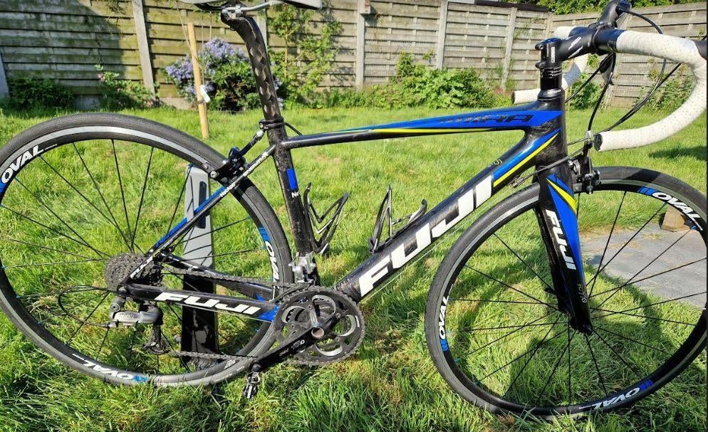 racefiets Fuji, Gebruikt, Carbon, 10 tot 15 versnellingen, Ophalen