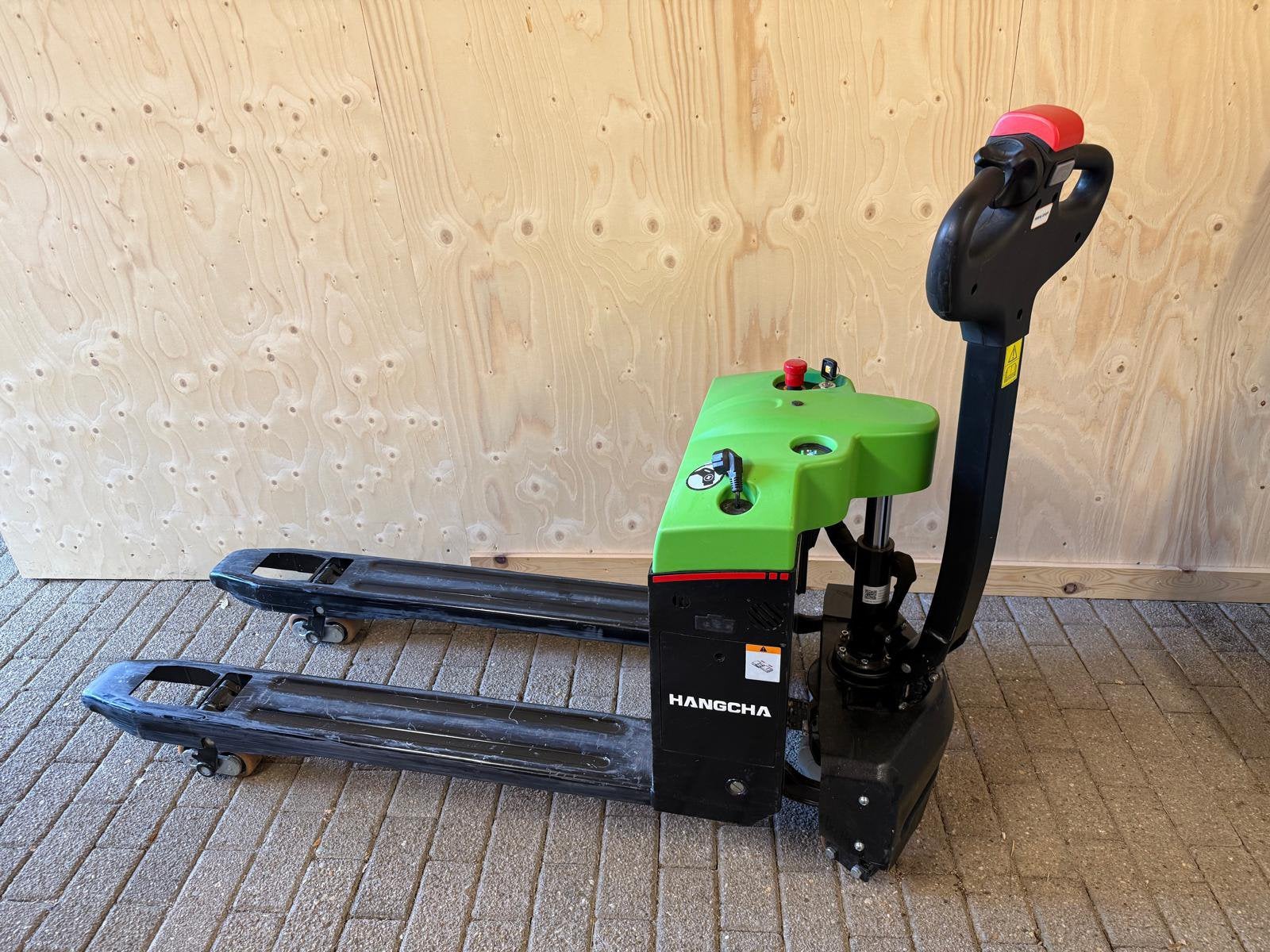 Elektrische transpallet / palletwagen, Ophalen, Zo goed als nieuw