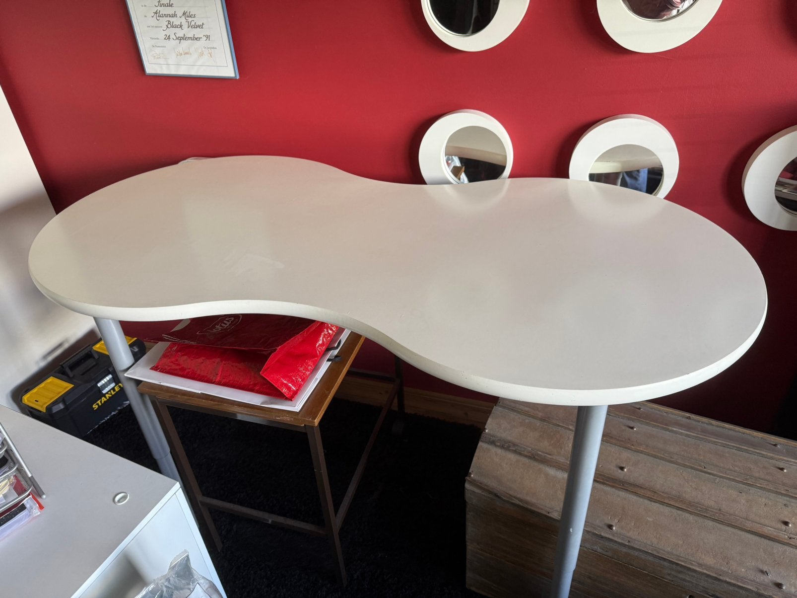 Bureau ikea met verstelbare poten, Enlèvement, IKEA