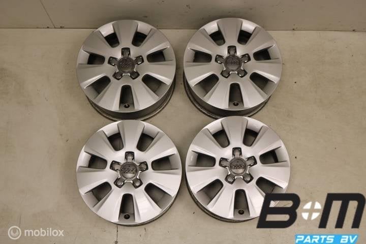 Originele 15 inch lichtmetalen velgen Audi A3 8P 8P0601025BP, Gebruikt, Velg(en)