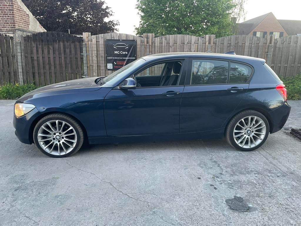 Bmw 116d 2.0 diesel, Auto's, BMW, Euro 5, 1995 cc, Zwart, Blauw