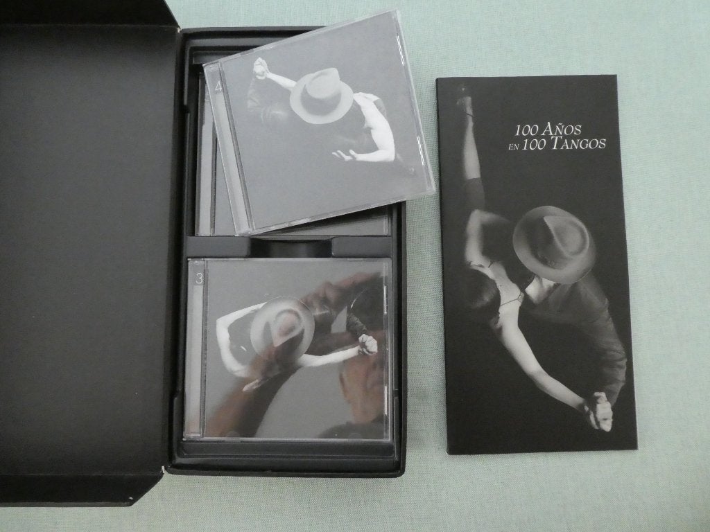 100 anos en 100 tangos: 4 cd's geschiedenis van de tango, Cd's en Dvd's, Cd's | Latin en Salsa, Ophalen of Verzenden, Tango