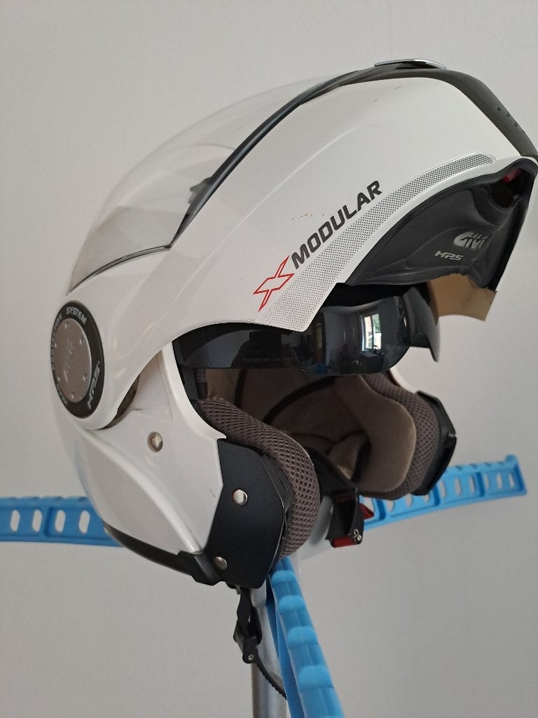 GIVI modulaire helm., Motoren, Kleding | Motorhelmen, M, Systeemhelm, Dames, Tweedehands
