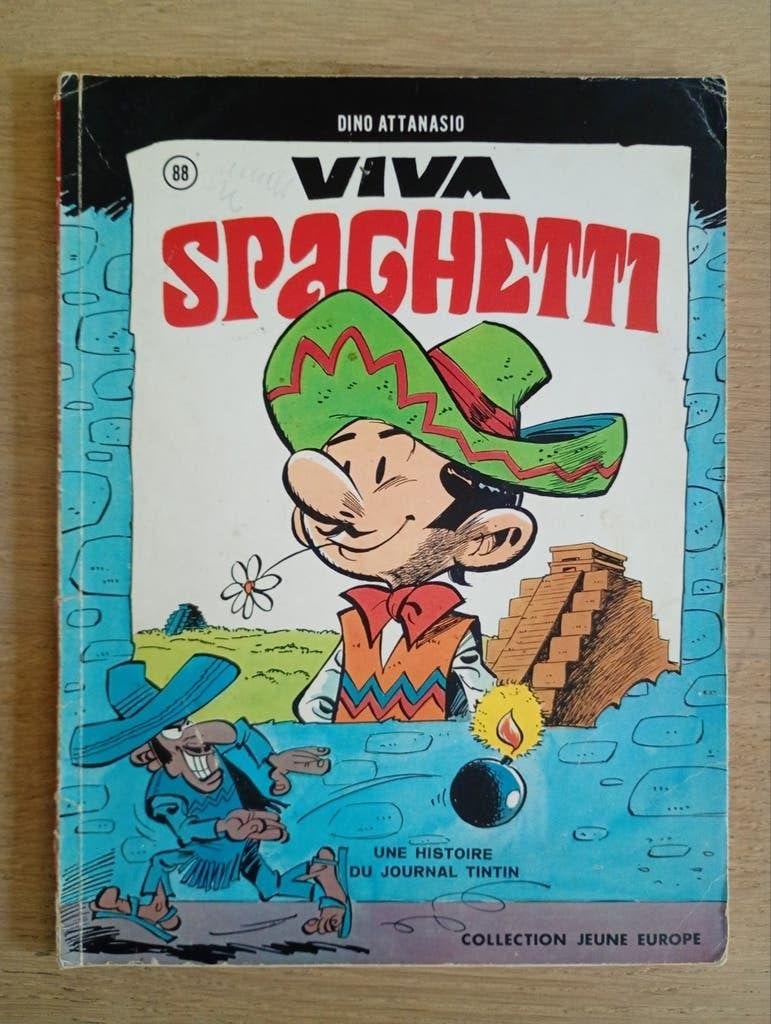 Viva Spaghetti Attanasio Jeune Europe 88 EO Lombard, Livres, Enlèvement ou Envoi, Une BD, Dino Attanasio, Utilisé