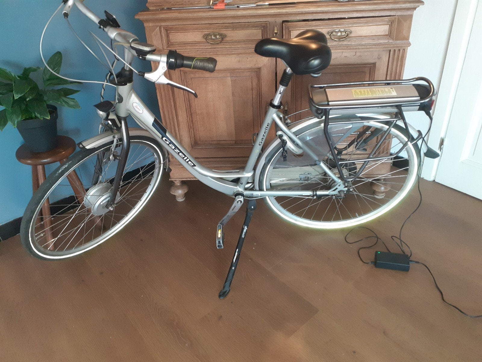 Elektrische fiets dames, Fietsen en Brommers, Elektrische fietsen, Ophalen, Gazelle