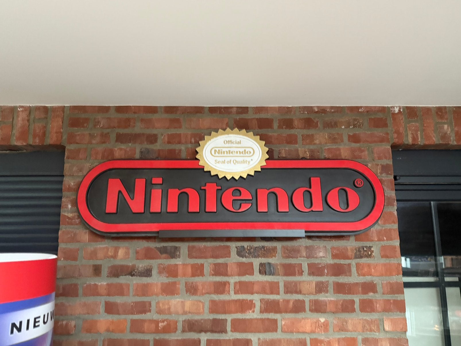 Enseigne display officiel nintendo reversible, Games en Spelcomputers, Games | Nintendo NES, Ophalen, Zo goed als nieuw