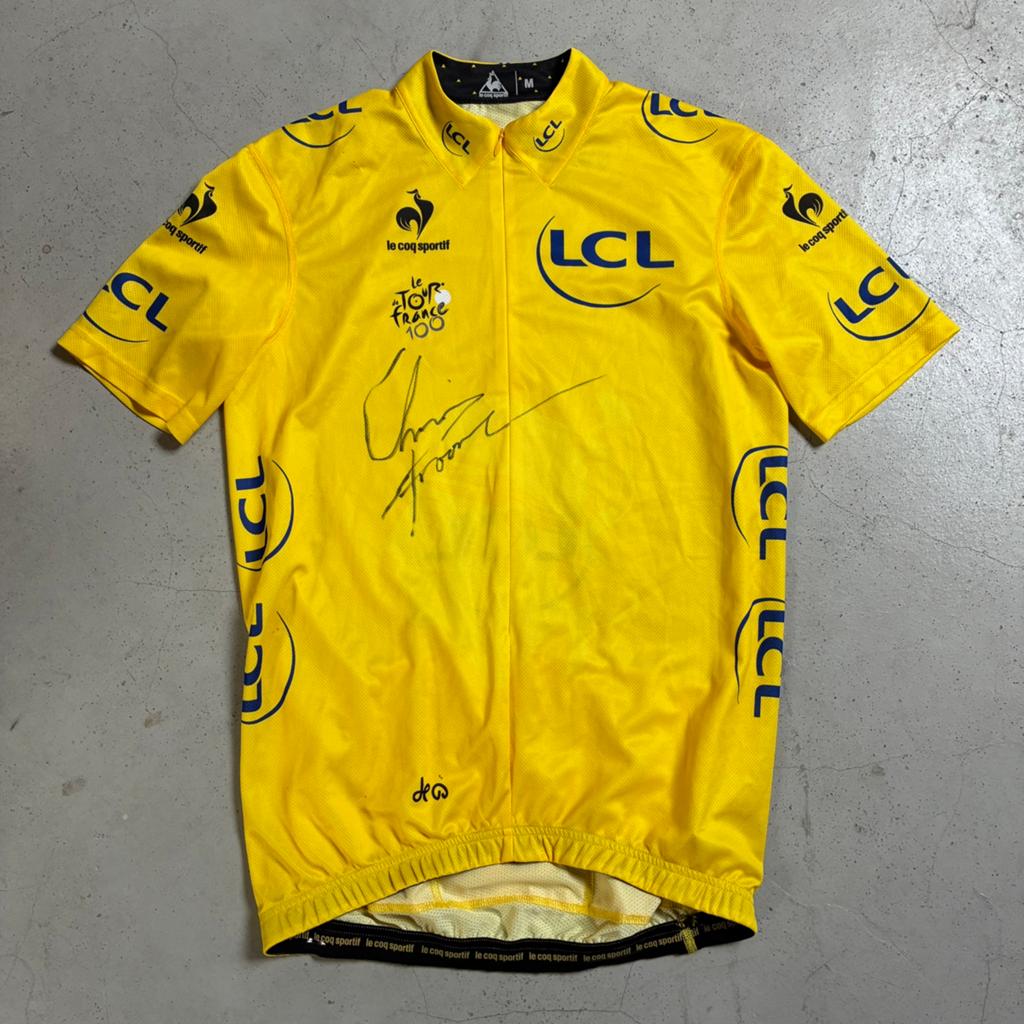 Chris Froome Tour de France 2013 koerstrui wielertrui, Fietsen en Brommers, Fietsaccessoires | Fietskleding, Ophalen of Verzenden