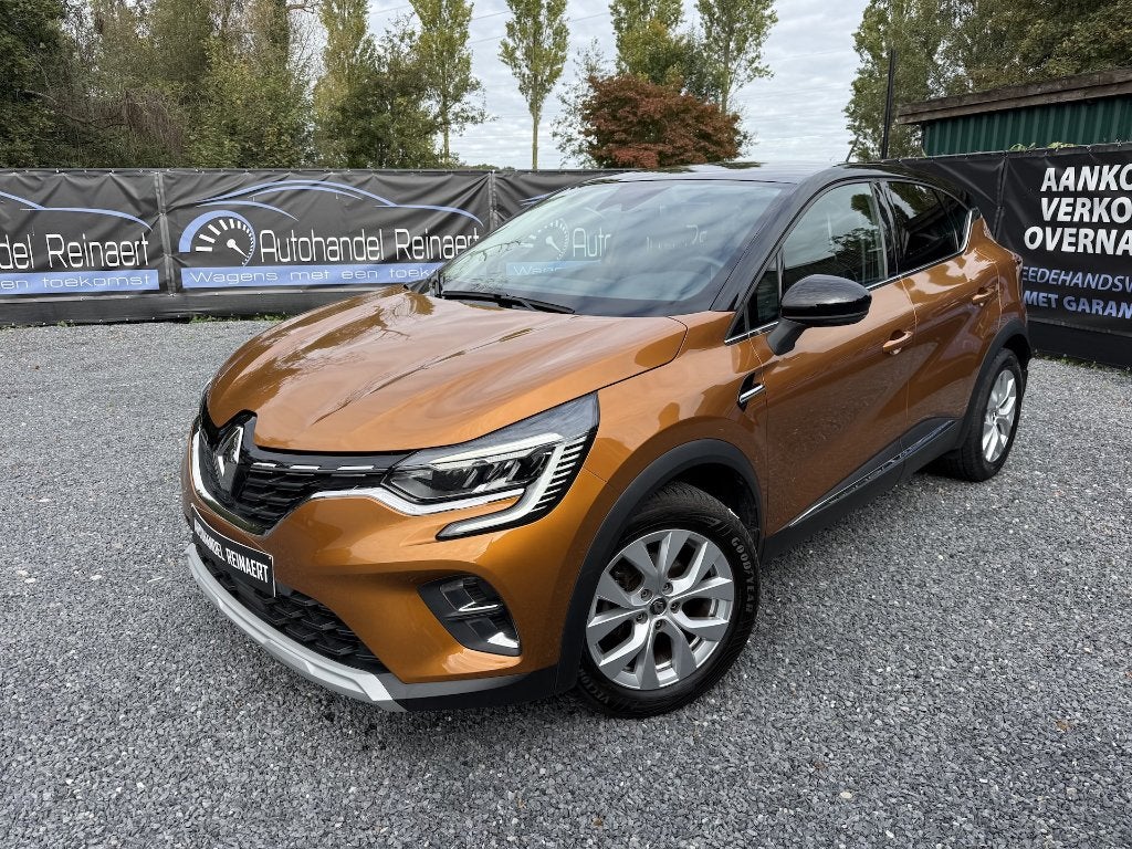 Renault Captur 1.3 TCe Intense, 2020, Automaat, 154 pk, 57.0, Autos, 1332 cm³, Euro 6, Entreprise, Noir