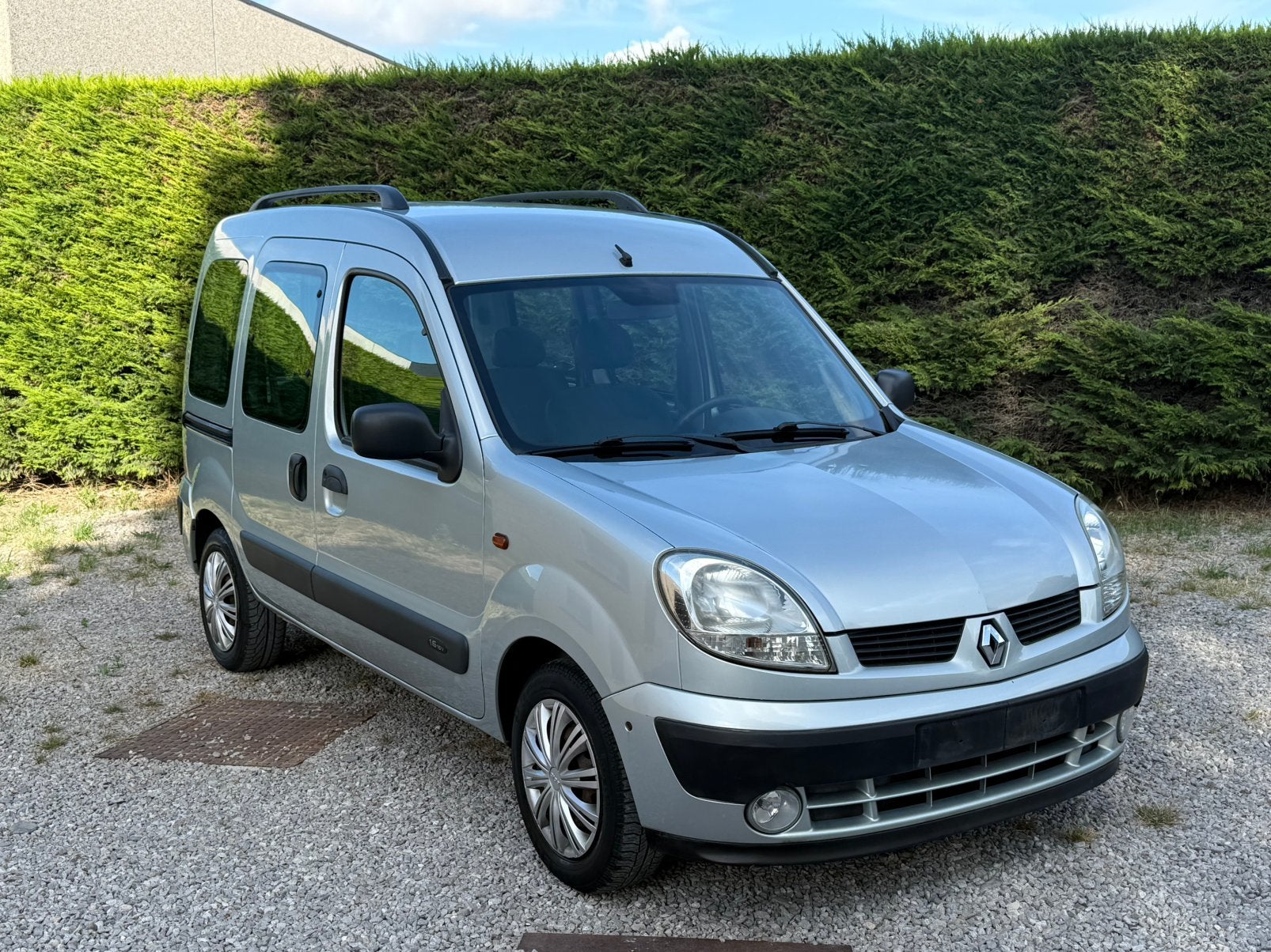 Renault Kangoo 1.6i automatique, Autos, Argent ou Gris, Achat, 6 portes, Entreprise