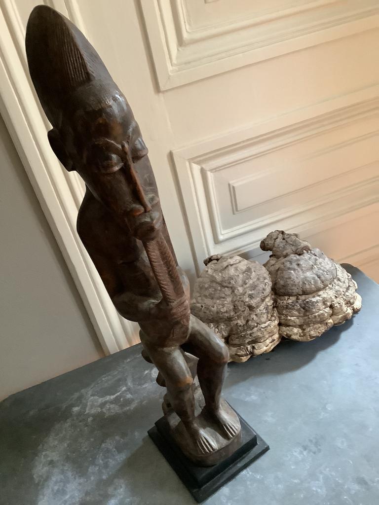 Beeld West Africa, Antiek en Kunst, Ophalen, Houtsnijwerk