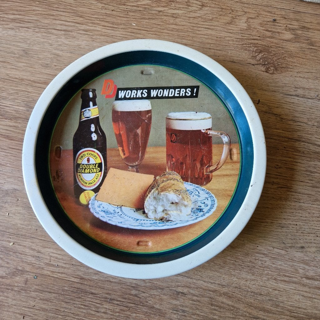 Plateau Double Diamond bière, Enlèvement ou Envoi, Utilisé, Autres types, Autres marques