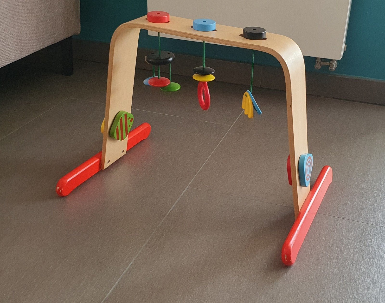 ikea houten babygym, Ophalen