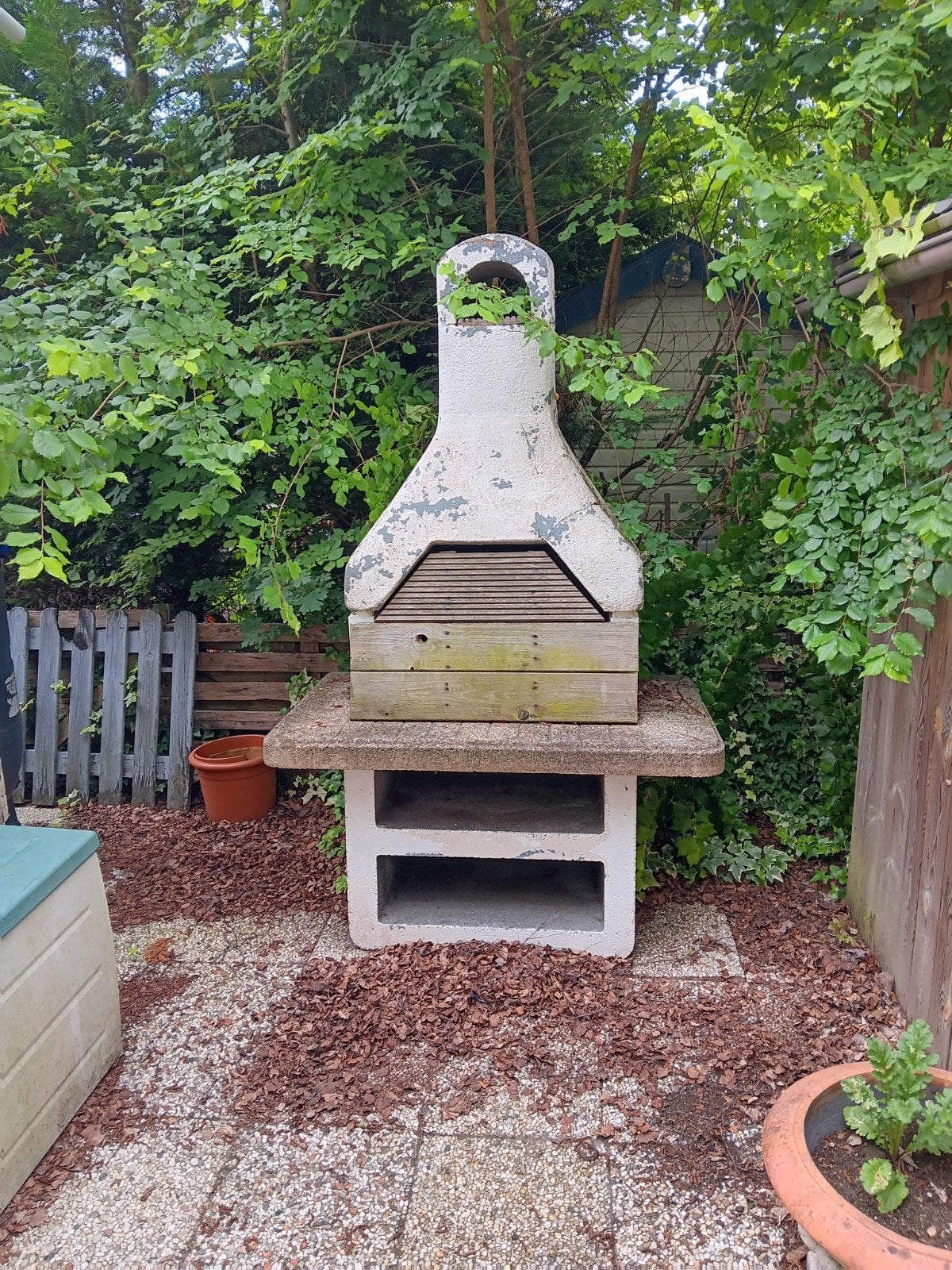 BBQ te koop goede staat, Ophalen