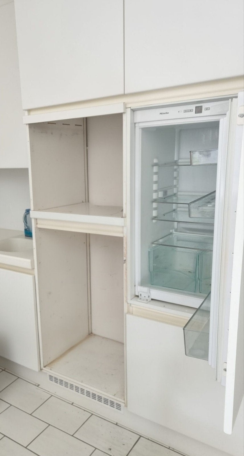 Miele diepvries en ijskast, ingebouwd, Elektronische apparatuur, Koelkasten en IJskasten, Ophalen