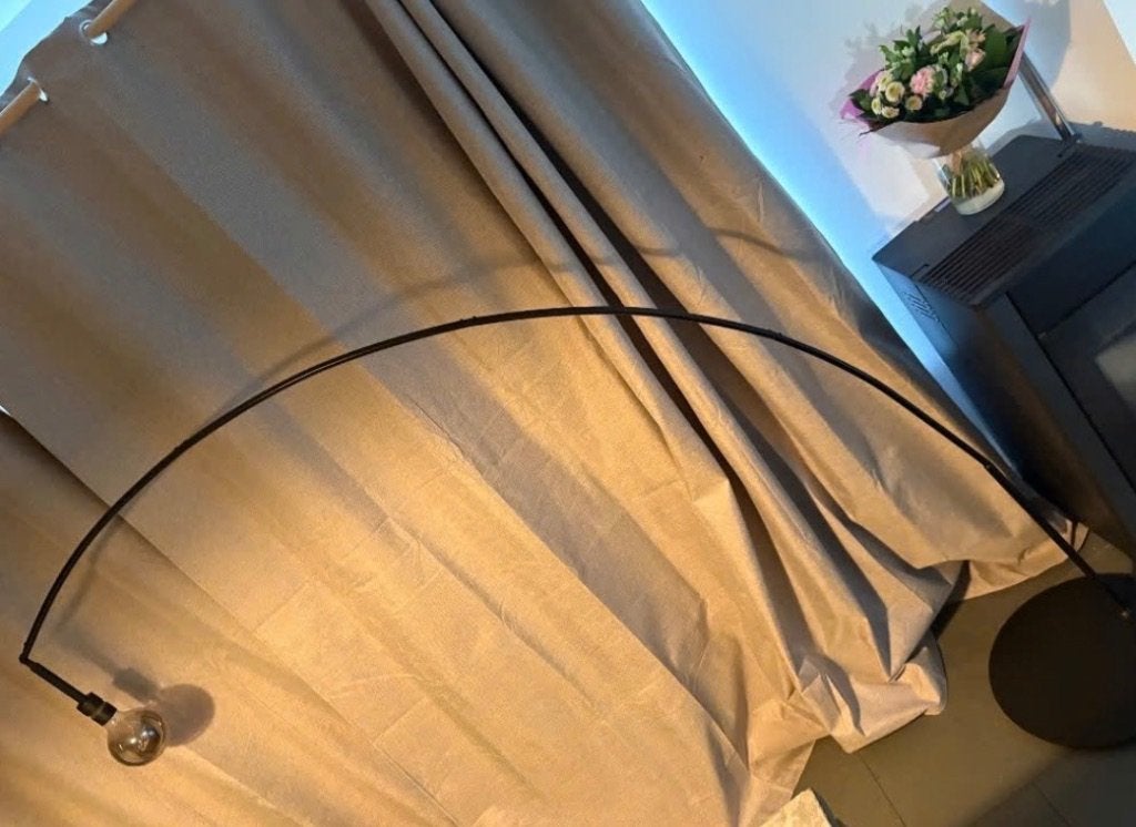 Vloerlamp boog, Huis en Inrichting, Ophalen, Gebruikt, Metaal, 150 tot 200 cm