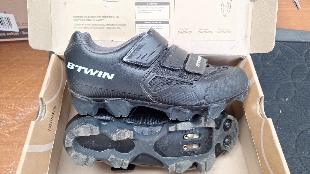 AMPER GEBRUIKT Fietsschoenen BTWIN maat 39 voor Race en MTB, S, Dames, Schoenen, Ophalen of Verzenden