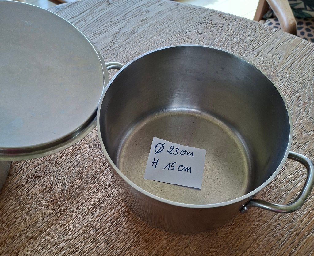 materiel cuisine proffessionnel, Maison & Meubles, Enlèvement, Utilisé, Inox, Casserole