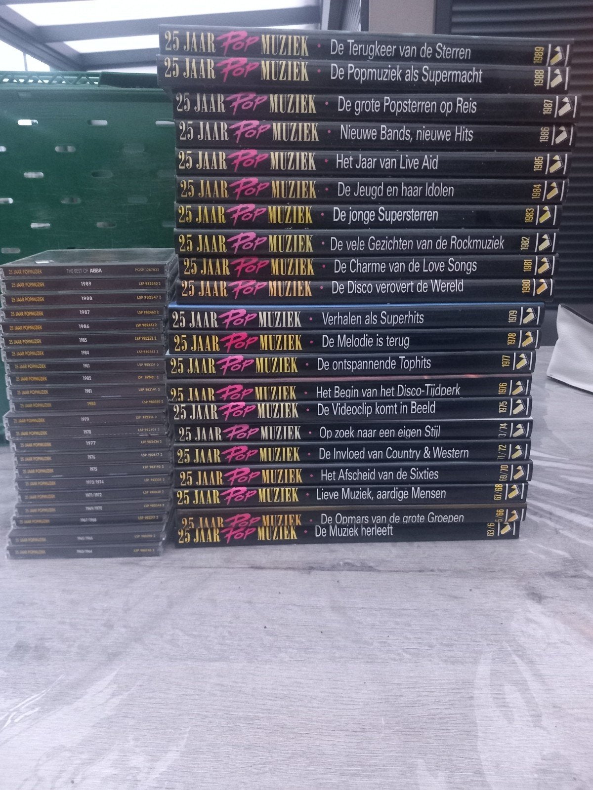 25jaar pop muziek + boeken collectie, Cd's en Dvd's, Cd's | Overige Cd's, Ophalen