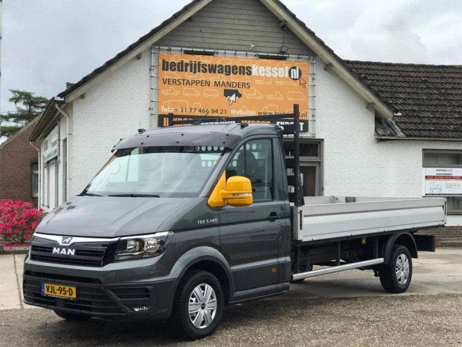 MAN TGE 35 2.0 TDi 103 kW Euro 6 Open Laadbak (bj 2021), Auto's, Stof, Gebruikt, Euro 6, 4 cilinders