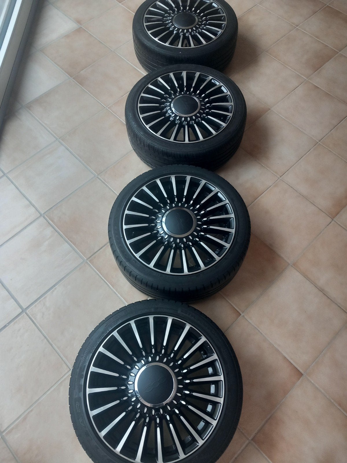 jantes fiat 500, Enlèvement