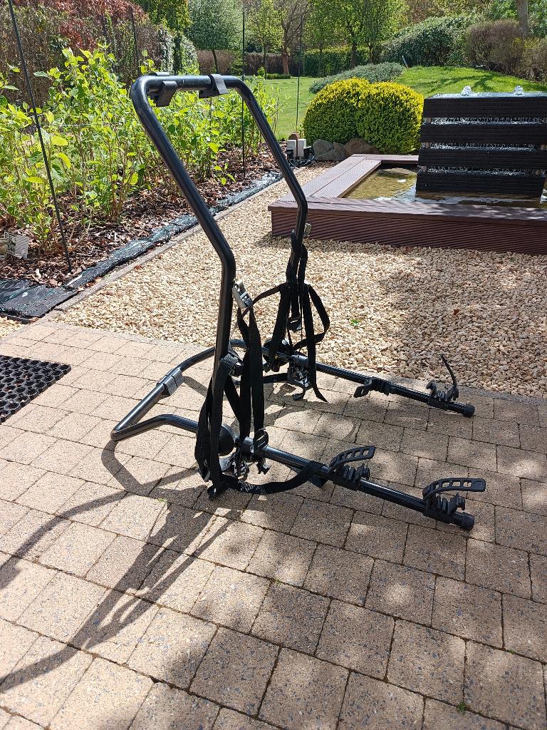 Fietsendrager auto zonder trekhaak (achterklepdrager), Ophalen, 3 fietsen of meer, Gebruikt, Achterklepdrager
