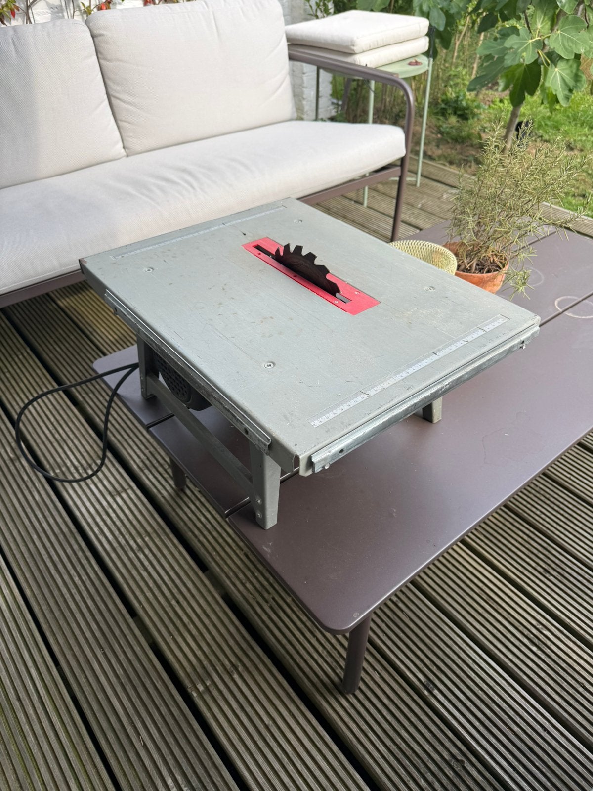 Tafelzaag kinzo, Doe-het-zelf en Bouw, Ophalen, Zo goed als nieuw