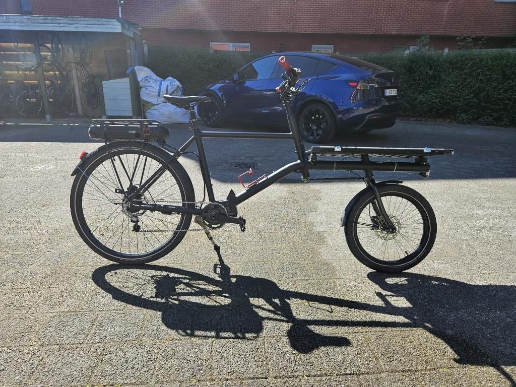 cargo fiets, Fietsen en Brommers, Ophalen, Gebruikt, Goederen, Elektrisch