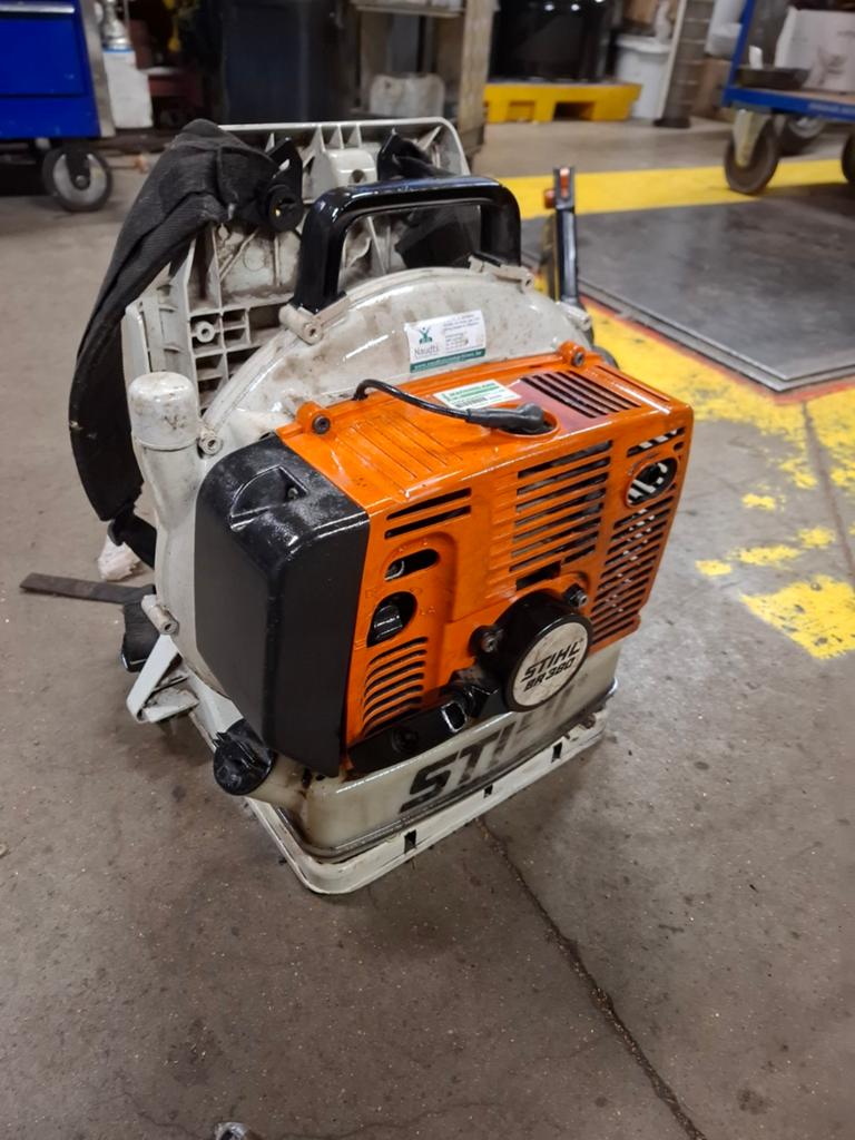 Stihl br 380 bladblazer, Tuin en Terras, Bladblazers, Ophalen, Stilh, Benzine, Gebruikt