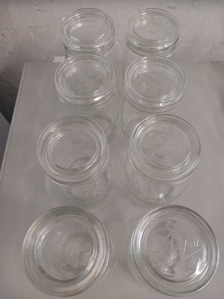 Bocal "Le Parfait" 1 L- conserves, confitures, batch cooking, Maison & Meubles, Enlèvement, Comme neuf, Verre