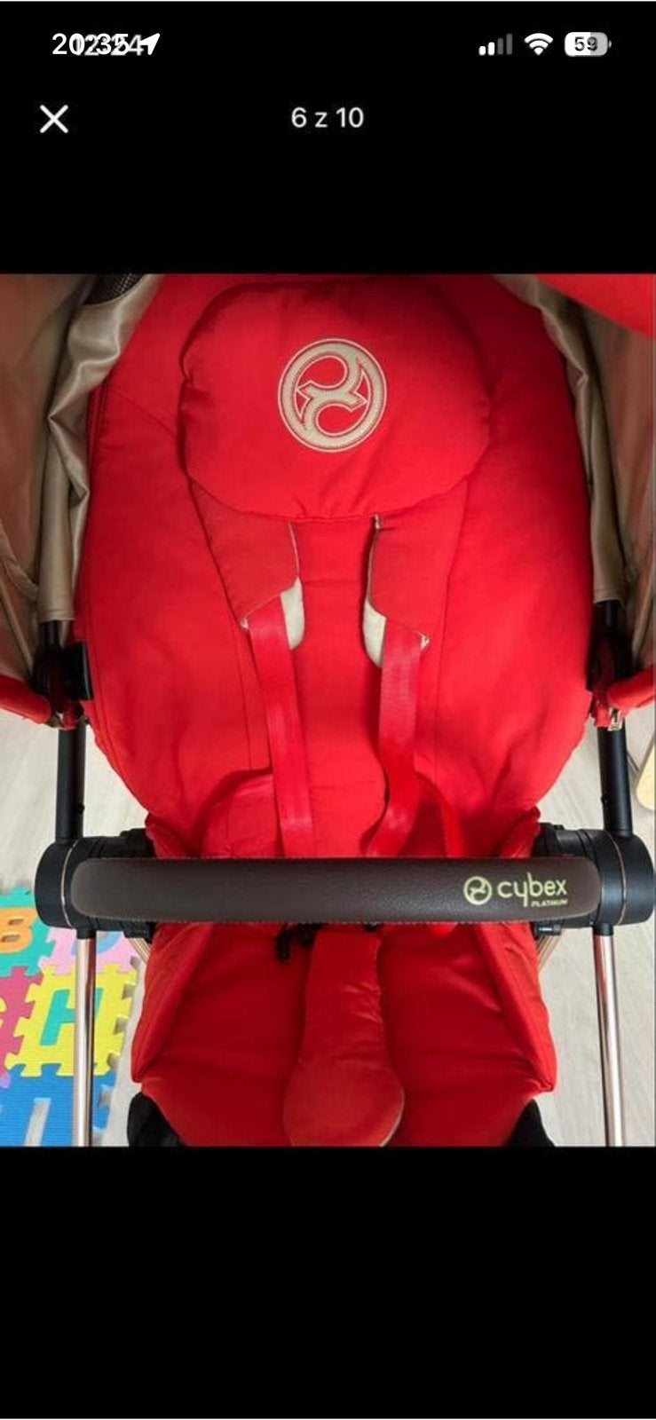Cybex Platinum Mios v3 kinderwagen, Ophalen, Zo goed als nieuw, Regenhoes