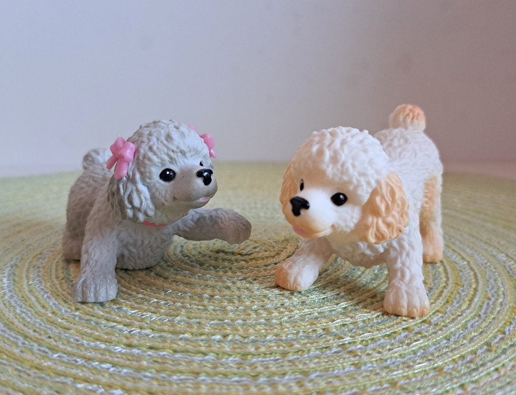 Barbie - Bobbin' Bow-Wows Poodle Puppies - Mattel 2002, Kinderen en Baby's, Ophalen of Verzenden, Gebruikt, Barbie