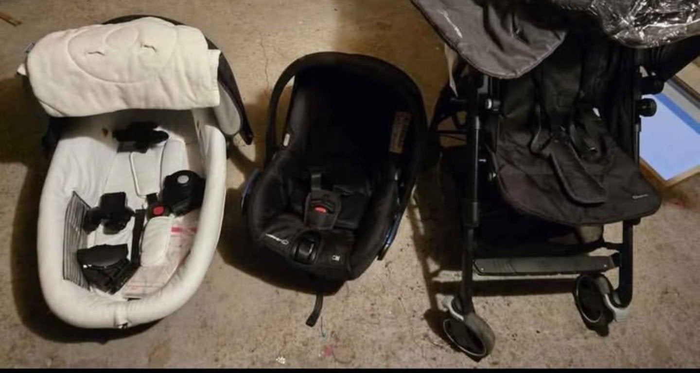 3 in 1 buggy bebe comfort, Kinderen en Baby's, Ophalen, Zo goed als nieuw, Overige merken