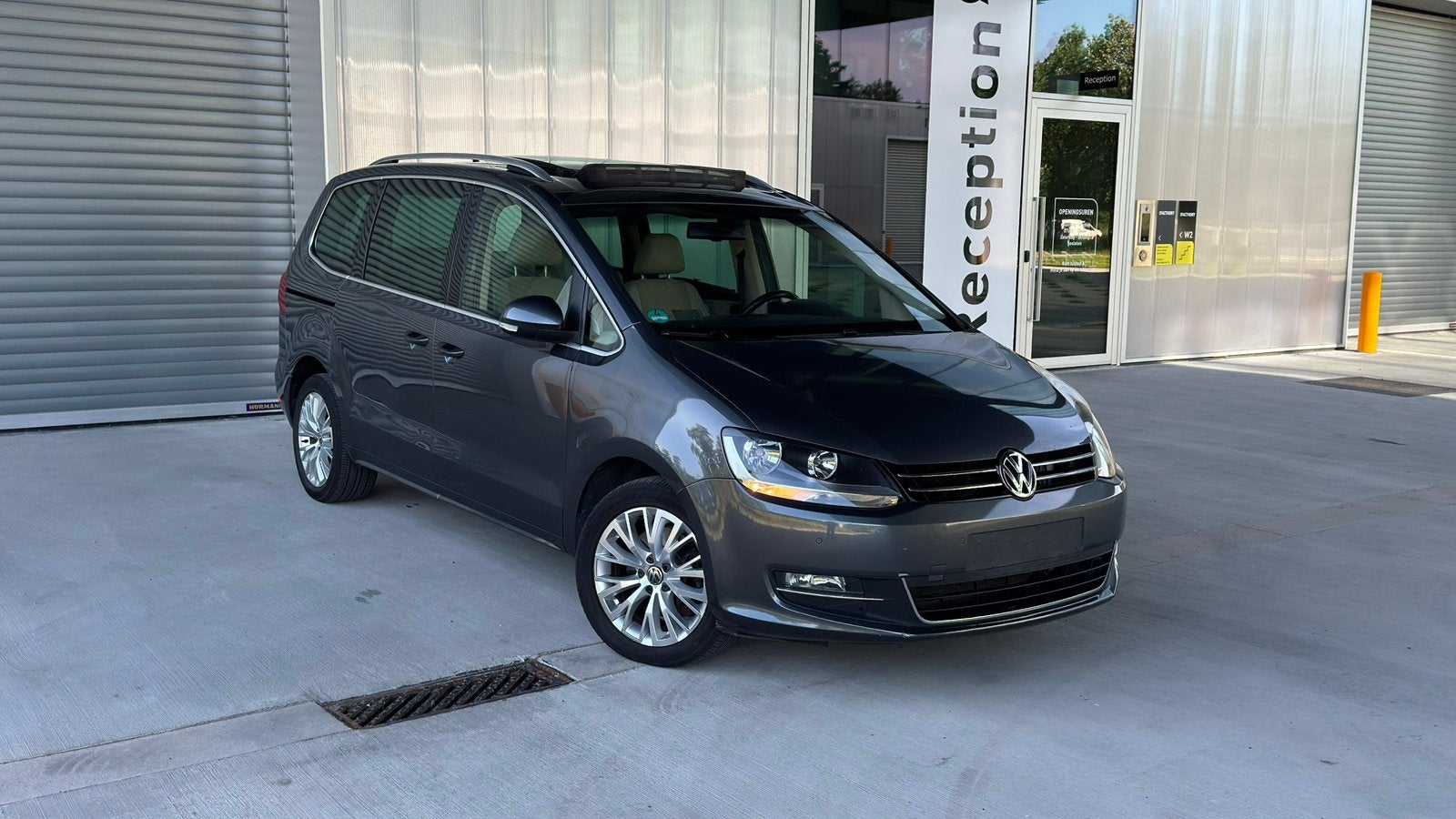 Volkswagen Sharan 2.0 TDI Highline DSG, Autos, Achat, Alcantara, Beige, Diesel