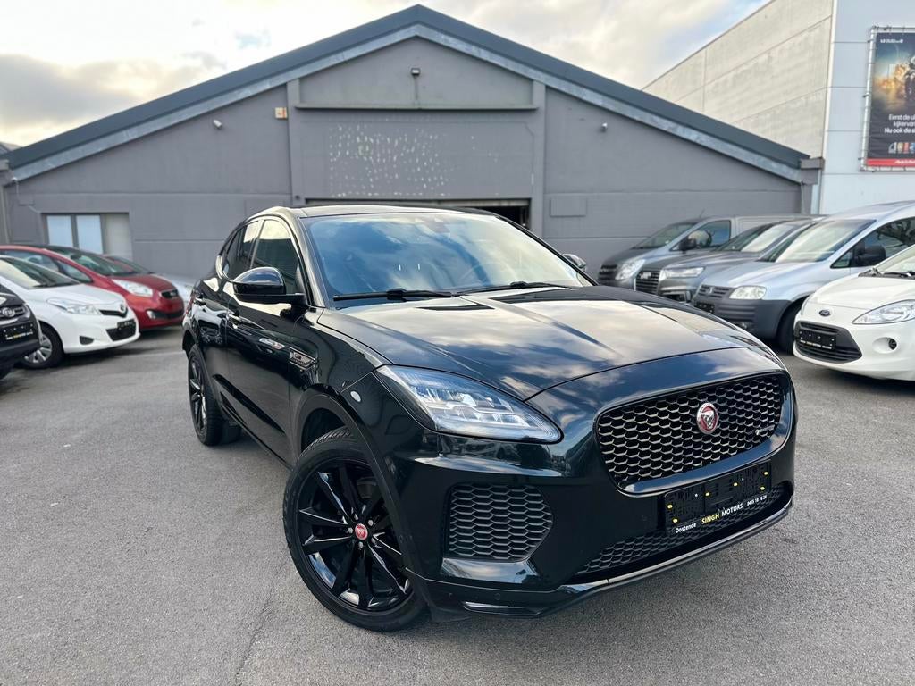Jaguar E-Pace 2.0D R-Dynamic | Skyview | Camera | CarPlay |, Auto's, Jaguar, Automaat, Zwart, Leder, Bedrijf