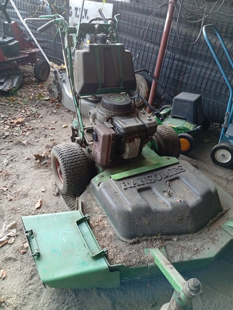 zitmaaier Ransomes, Ophalen, Gebruikt, Mulchfunctie, 120 cm of meer