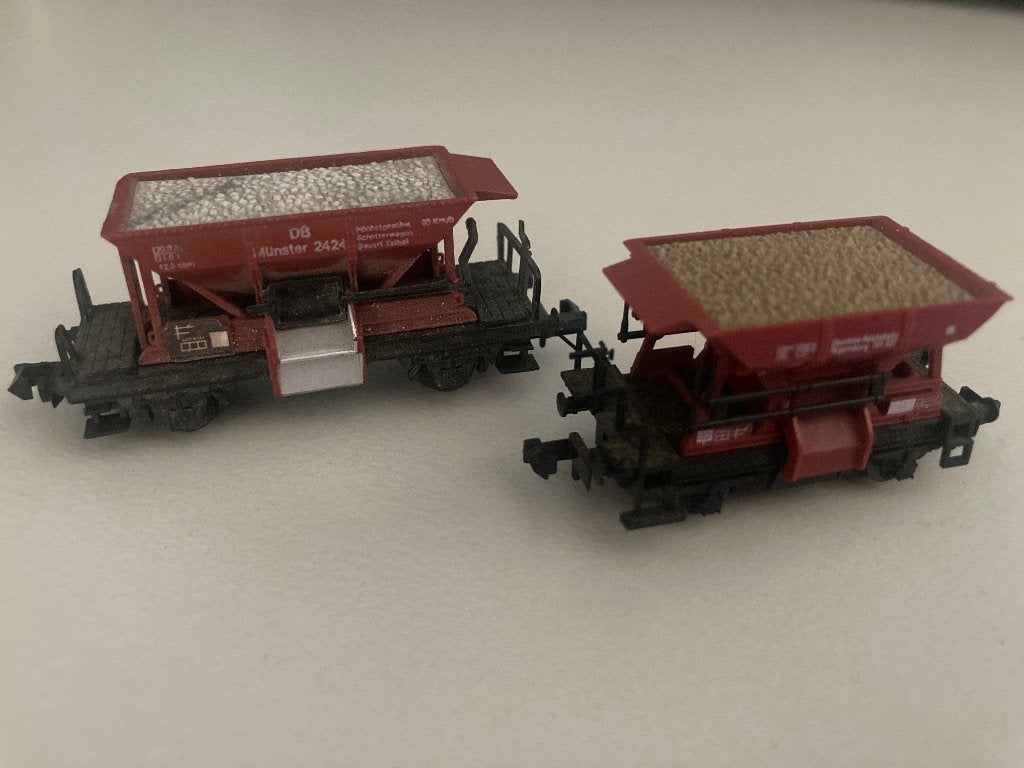 n-schaal grind wagons, Hobby & Loisirs créatifs, Trains miniatures | Échelle N, Arnold, Wagon, Enlèvement, Courant continu