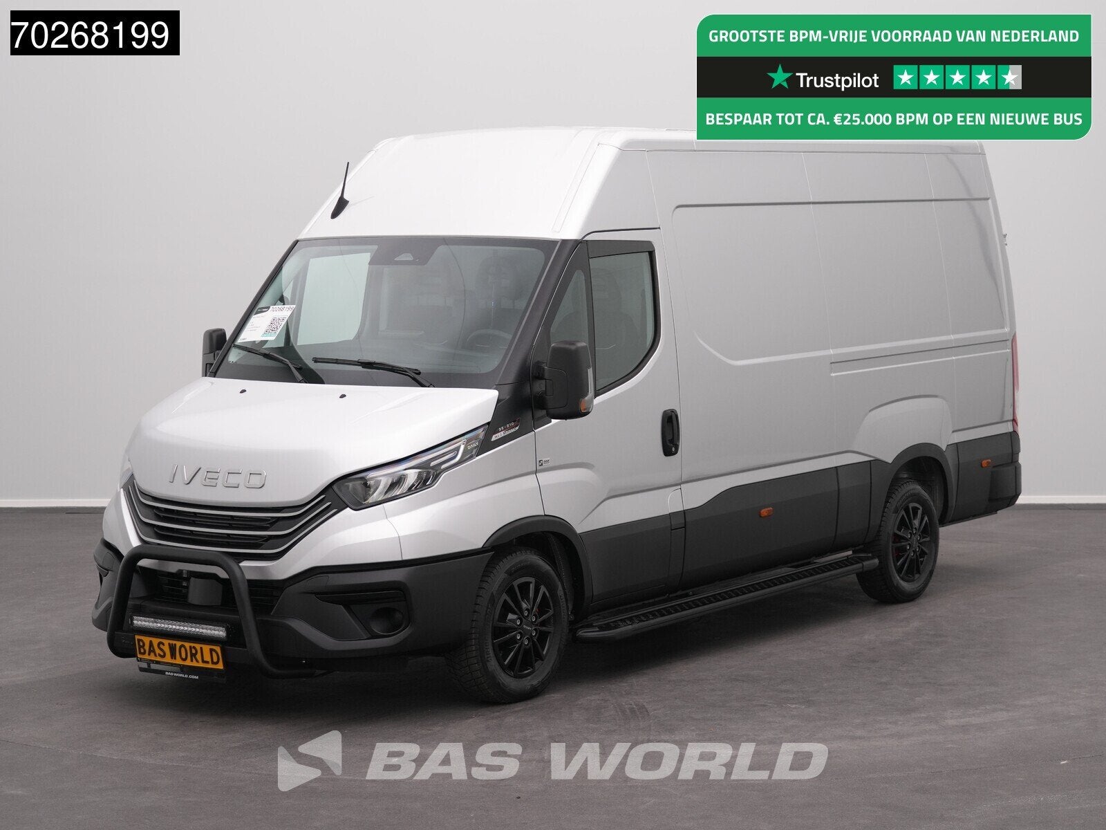 Iveco Daily 35S21 BPM VRIJ! Automaat Black Edition 2025 mode, Autos, Camionnettes & Utilitaires, Neuf, Argent ou Gris, Achat, Euro 6