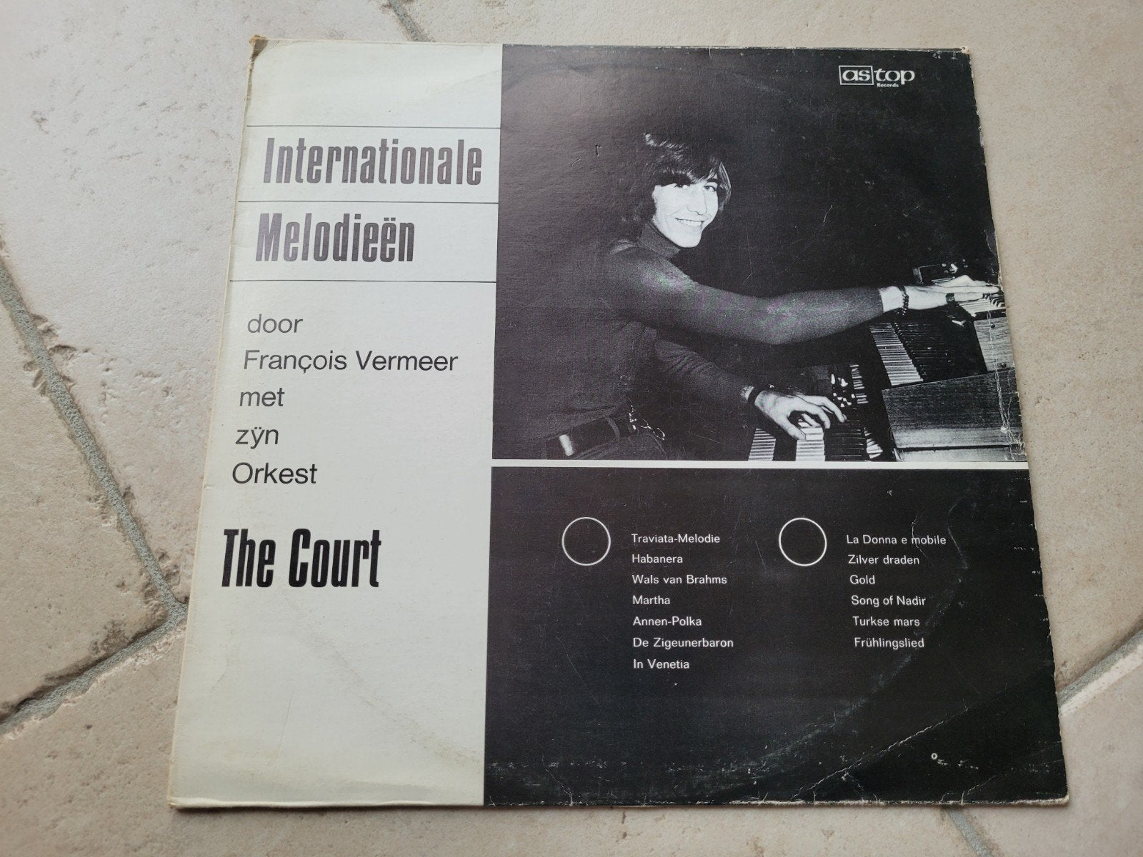 Vinyl Internationale melodieën door François Vermeer, Cd's en Dvd's, Ophalen of Verzenden, Gebruikt