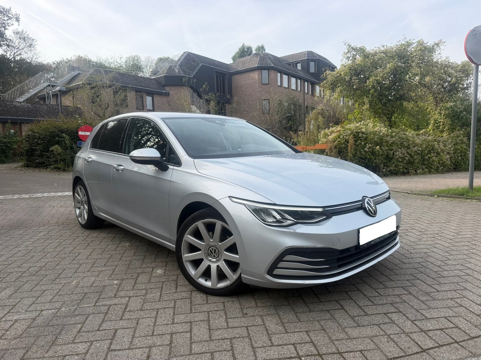 VOLKSWAGEN GOLF 8 1.5 ESSENCE — 2021 — 124 000 KM, Autos, Achat, Euro 6, Entreprise, Air conditionné