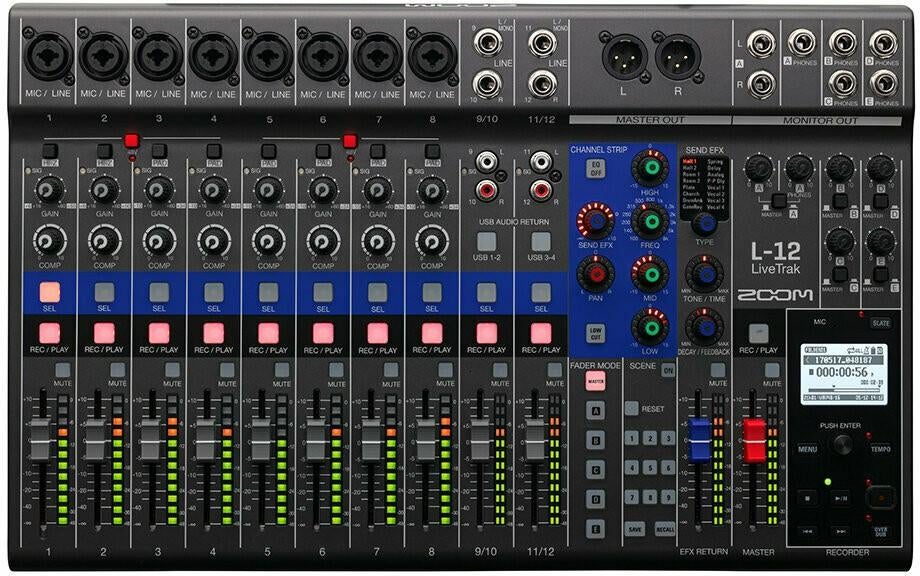 Zoom LiveTrak L-12, Enlèvement, Comme neuf