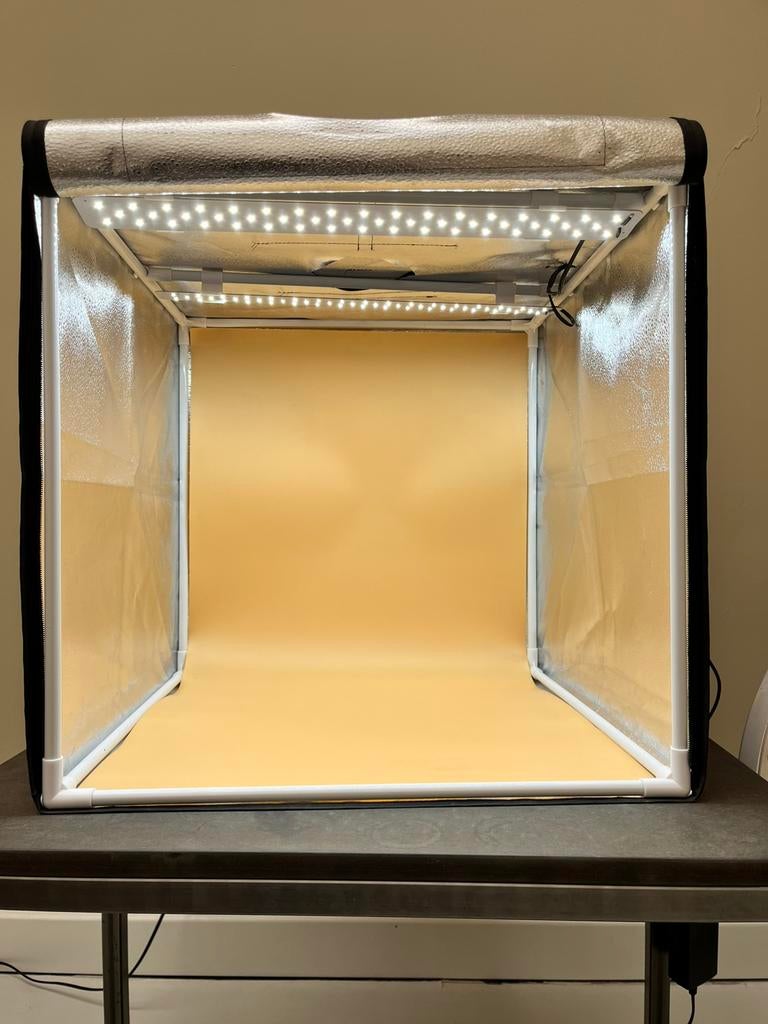 Softbox foto booth, Ophalen, Zo goed als nieuw