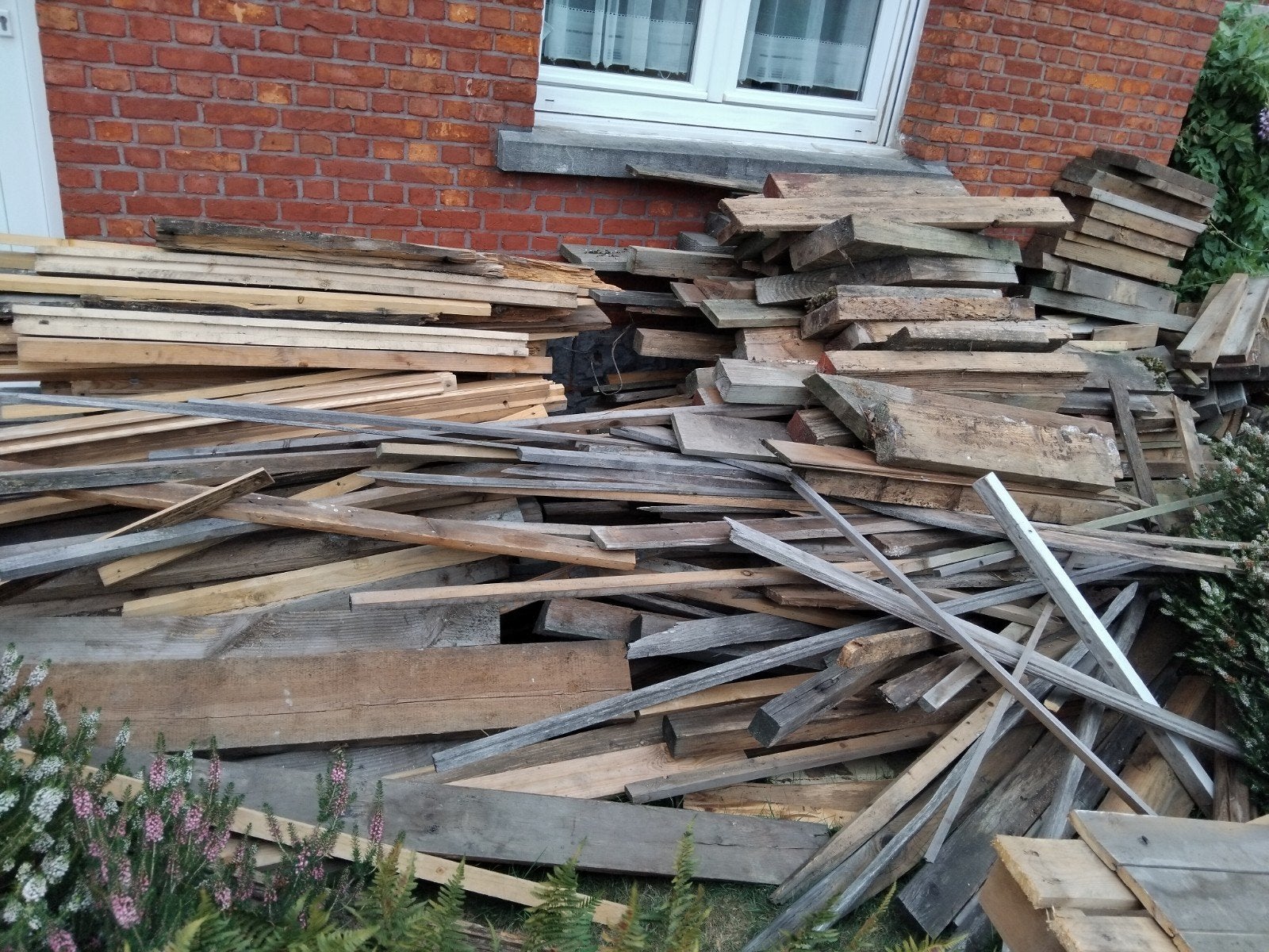 Hout, Ophalen