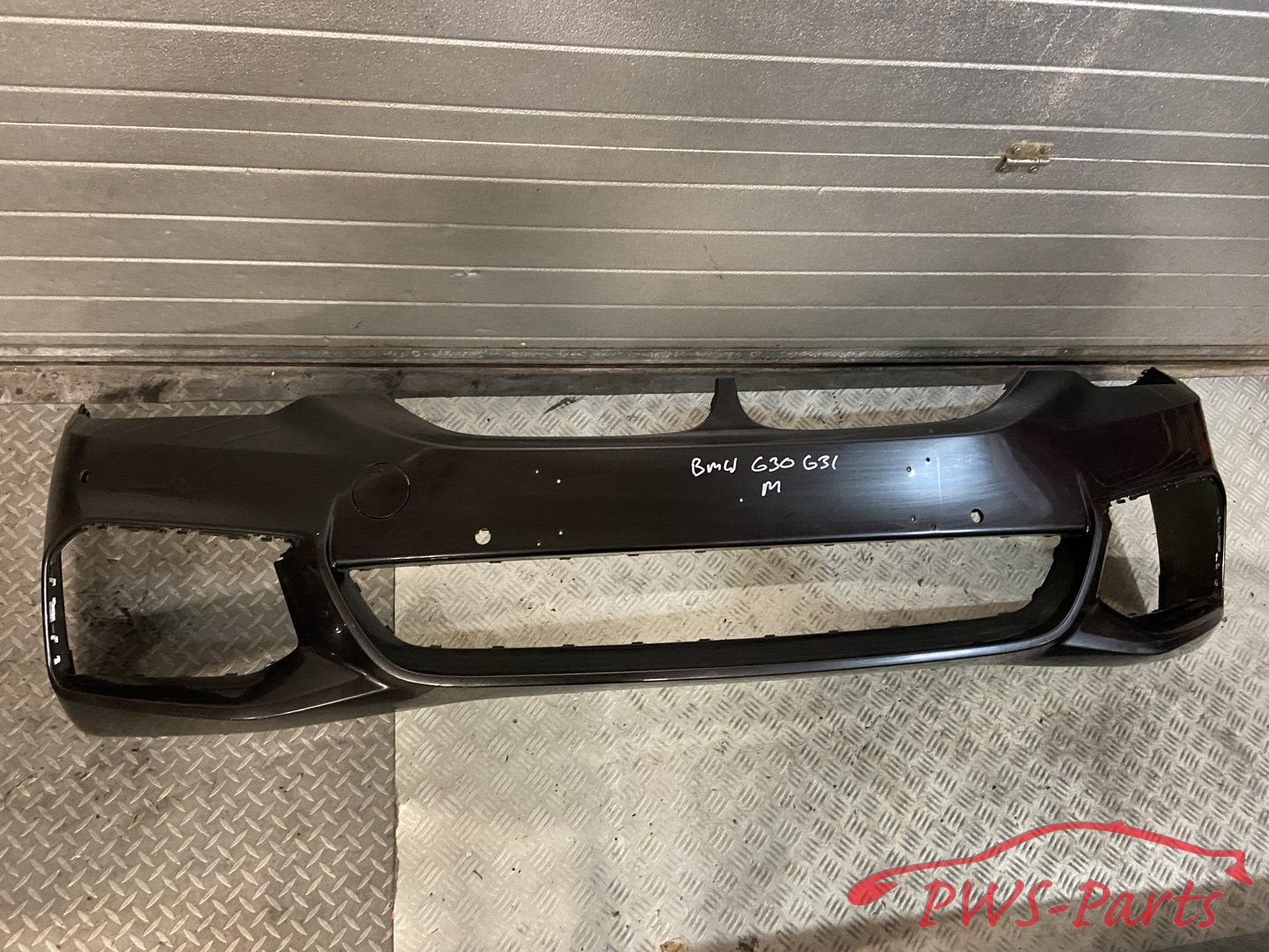 BMW G30 G31 M-PAKKET M VOORBUMPER ORIGINEEL, Gebruikt, -, Voor, -