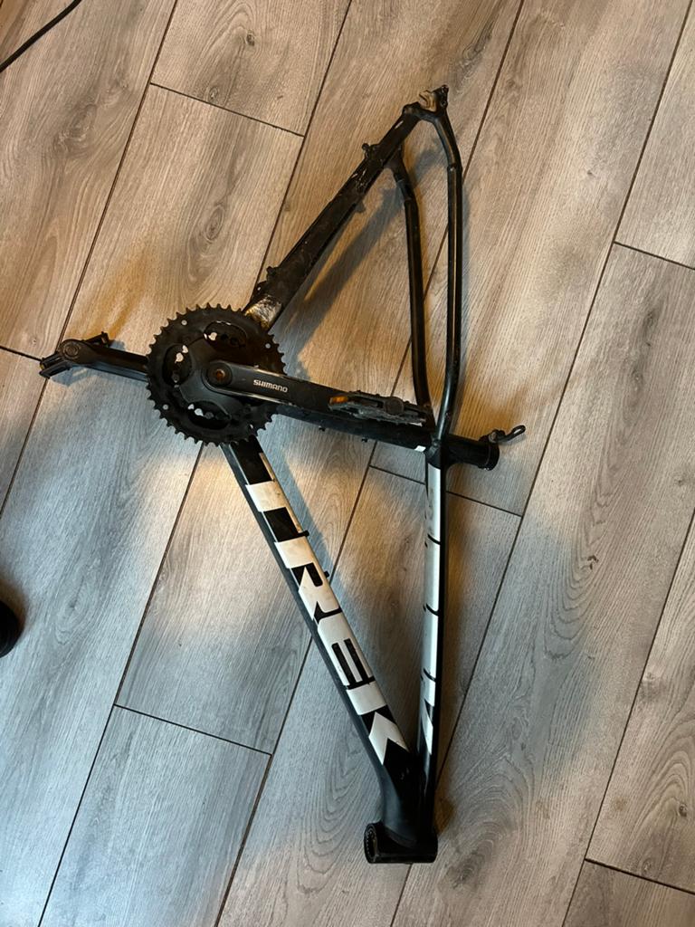 2 fiets kaders, Ophalen, Gebruikt, Trek, Geen vering