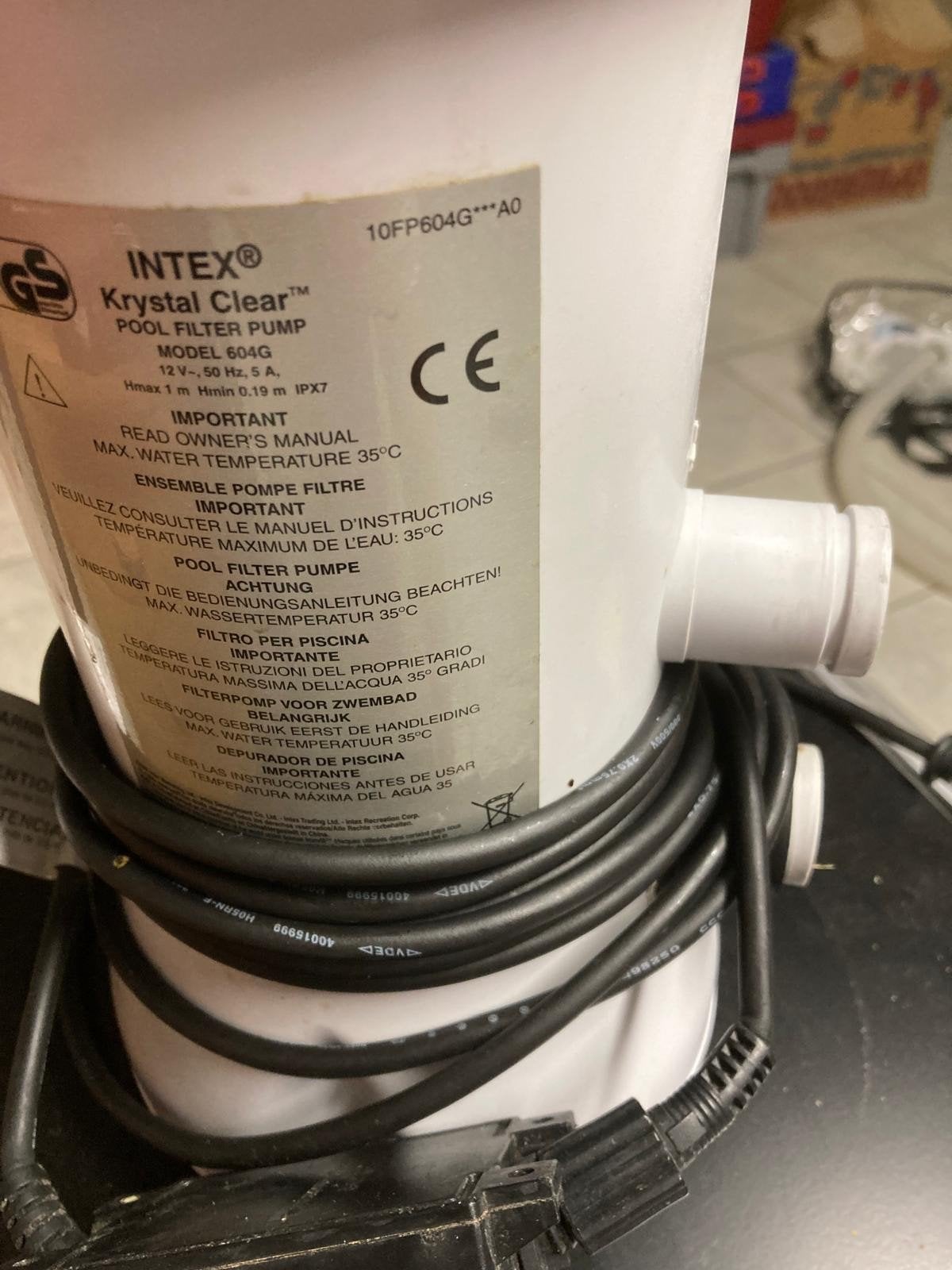 Pomp voor intex zwembad, Tuin en Terras, Ophalen