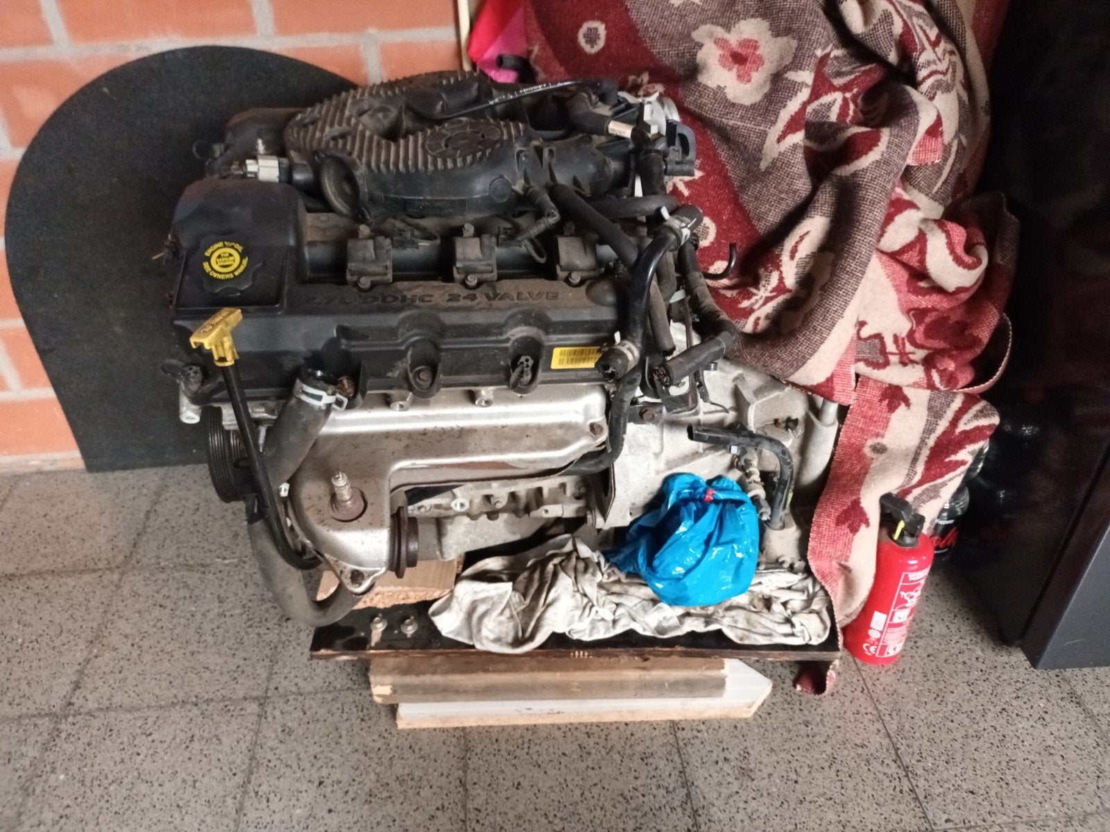 CHRYSLER MOTOR 2.7L ORGENELE 90000KM ZEER GOEDE.., Ophalen of Verzenden, Chrysler